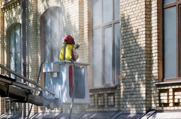 Brick Facade Cleaning in Pleasant Grove