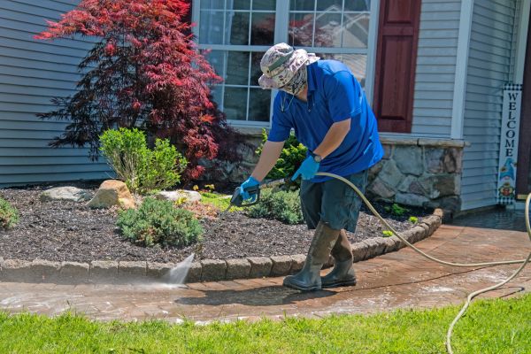 Brick Walkway Cleaning in Pleasant Grove