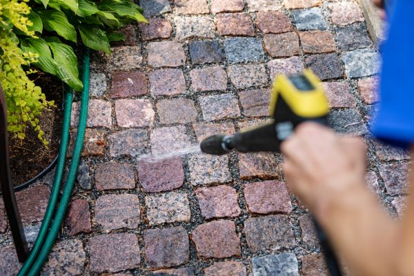 Paver Sidewalk Cleaning in Pleasant Grove